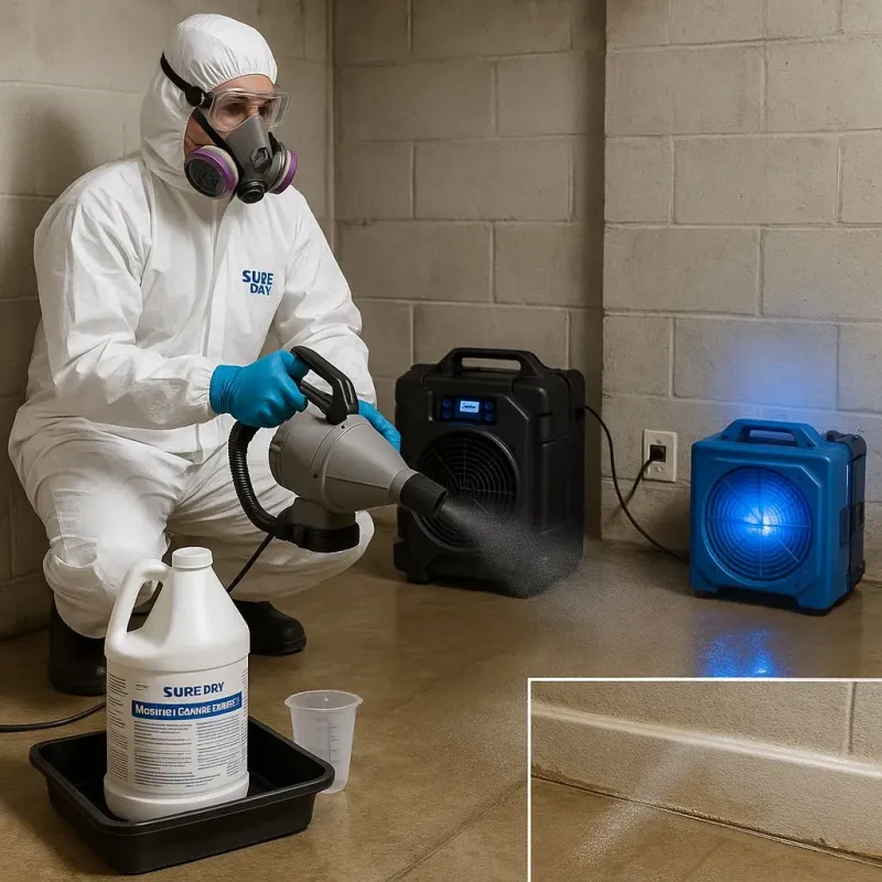 Sanitization and Odor Removal process in Far Rockaway, NY